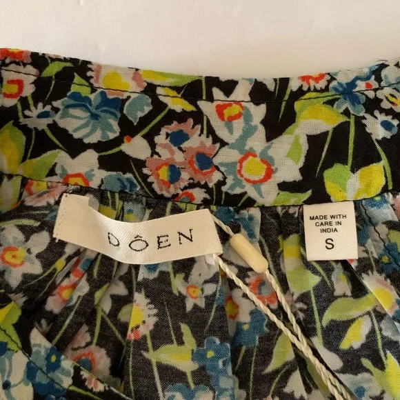Doen Jill Top Blossom Breeze Size Small - Picture 6 of 13